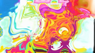 Organik Akış ile Akışkan Mermer Doku, Dalgalı Yapısı ile Soyut Sıvı Desen, Yumuşak Dönüşümlü Erimiş Yüzey Tasarımı, Mermer Efektli Psikedelik Girdap Dokuları