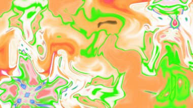 Organik Akış ile Akışkan Mermer Doku, Dalgalı Yapısı ile Soyut Sıvı Desen, Yumuşak Dönüşümlü Erimiş Yüzey Tasarımı, Mermer Efektli Psikedelik Girdap Dokuları