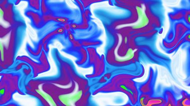 Organik Akış ile Akışkan Mermer Doku, Dalgalı Yapısı ile Soyut Sıvı Desen, Yumuşak Dönüşümlü Erimiş Yüzey Tasarımı, Mermer Efektli Psikedelik Girdap Dokuları