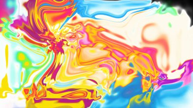 Organik Akış ile Akışkan Mermer Doku, Dalgalı Yapısı ile Soyut Sıvı Desen, Yumuşak Dönüşümlü Erimiş Yüzey Tasarımı, Mermer Efektli Psikedelik Girdap Dokuları