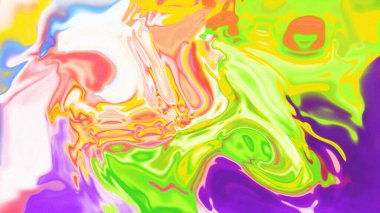 Organik Akış ile Akışkan Mermer Doku, Dalgalı Yapısı ile Soyut Sıvı Desen, Yumuşak Dönüşümlü Erimiş Yüzey Tasarımı, Mermer Efektli Psikedelik Girdap Dokuları