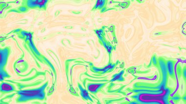 Organik Akış ile Akışkan Mermer Doku, Dalgalı Yapısı ile Soyut Sıvı Desen, Yumuşak Dönüşümlü Erimiş Yüzey Tasarımı, Mermer Efektli Psikedelik Girdap Dokuları