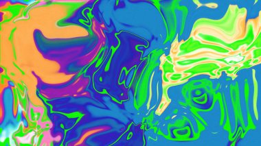 Organik Akış ile Akışkan Mermer Doku, Dalgalı Yapısı ile Soyut Sıvı Desen, Yumuşak Dönüşümlü Erimiş Yüzey Tasarımı, Mermer Efektli Psikedelik Girdap Dokuları