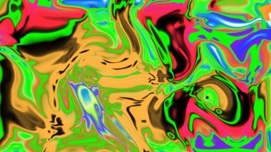 Organik Akış ile Akışkan Mermer Doku, Dalgalı Yapısı ile Soyut Sıvı Desen, Yumuşak Dönüşümlü Erimiş Yüzey Tasarımı, Mermer Efektli Psikedelik Girdap Dokuları