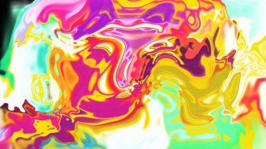 Organik Akış ile Akışkan Mermer Doku, Dalgalı Yapısı ile Soyut Sıvı Desen, Yumuşak Dönüşümlü Erimiş Yüzey Tasarımı, Mermer Efektli Psikedelik Girdap Dokuları