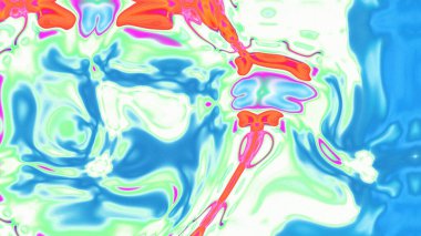 Organik Akış ile Akışkan Mermer Doku, Dalgalı Yapısı ile Soyut Sıvı Desen, Yumuşak Dönüşümlü Erimiş Yüzey Tasarımı, Mermer Efektli Psikedelik Girdap Dokuları