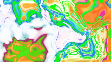 Organik Akış ile Akışkan Mermer Doku, Dalgalı Yapısı ile Soyut Sıvı Desen, Yumuşak Dönüşümlü Erimiş Yüzey Tasarımı, Mermer Efektli Psikedelik Girdap Dokuları