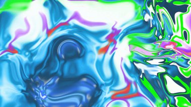 Organik Akış ile Akışkan Mermer Doku, Dalgalı Yapısı ile Soyut Sıvı Desen, Yumuşak Dönüşümlü Erimiş Yüzey Tasarımı, Mermer Efektli Psikedelik Girdap Dokuları