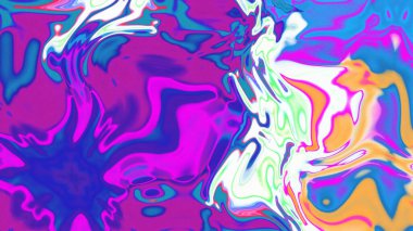 Organik Akış ile Akışkan Mermer Doku, Dalgalı Yapısı ile Soyut Sıvı Desen, Yumuşak Dönüşümlü Erimiş Yüzey Tasarımı, Mermer Efektli Psikedelik Girdap Dokuları