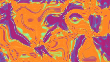 Organik Akış ile Akışkan Mermer Doku, Dalgalı Yapısı ile Soyut Sıvı Desen, Yumuşak Dönüşümlü Erimiş Yüzey Tasarımı, Mermer Efektli Psikedelik Girdap Dokuları