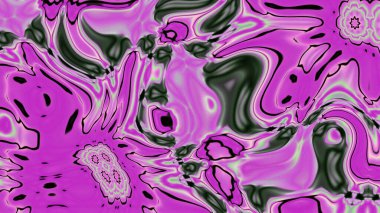 Organik Akış ile Akışkan Mermer Doku, Dalgalı Yapısı ile Soyut Sıvı Desen, Yumuşak Dönüşümlü Erimiş Yüzey Tasarımı, Mermer Efektli Psikedelik Girdap Dokuları