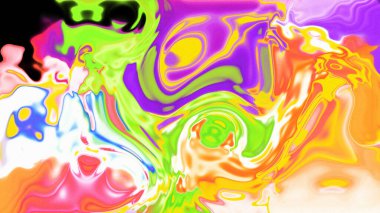 Organik Akış ile Akışkan Mermer Doku, Dalgalı Yapısı ile Soyut Sıvı Desen, Yumuşak Dönüşümlü Erimiş Yüzey Tasarımı, Mermer Efektli Psikedelik Girdap Dokuları