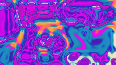 Organik Akış ile Akışkan Mermer Doku, Dalgalı Yapısı ile Soyut Sıvı Desen, Yumuşak Dönüşümlü Erimiş Yüzey Tasarımı, Mermer Efektli Psikedelik Girdap Dokuları