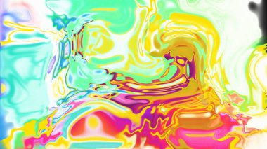 Organik Akış ile Akışkan Mermer Doku, Dalgalı Yapısı ile Soyut Sıvı Desen, Yumuşak Dönüşümlü Erimiş Yüzey Tasarımı, Mermer Efektli Psikedelik Girdap Dokuları