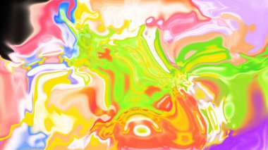 Organik Akış ile Akışkan Mermer Doku, Dalgalı Yapısı ile Soyut Sıvı Desen, Yumuşak Dönüşümlü Erimiş Yüzey Tasarımı, Mermer Efektli Psikedelik Girdap Dokuları