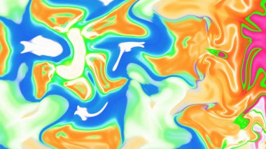 Organik Akış ile Akışkan Mermer Doku, Dalgalı Yapısı ile Soyut Sıvı Desen, Yumuşak Dönüşümlü Erimiş Yüzey Tasarımı, Mermer Efektli Psikedelik Girdap Dokuları