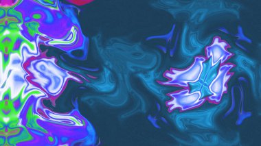 Organik Akış ile Akışkan Mermer Doku, Dalgalı Yapısı ile Soyut Sıvı Desen, Yumuşak Dönüşümlü Erimiş Yüzey Tasarımı, Mermer Efektli Psikedelik Girdap Dokuları