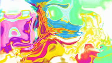 Organik Akış ile Akışkan Mermer Doku, Dalgalı Yapısı ile Soyut Sıvı Desen, Yumuşak Dönüşümlü Erimiş Yüzey Tasarımı, Mermer Efektli Psikedelik Girdap Dokuları