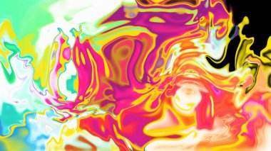 Organik Akış ile Akışkan Mermer Doku, Dalgalı Yapısı ile Soyut Sıvı Desen, Yumuşak Dönüşümlü Erimiş Yüzey Tasarımı, Mermer Efektli Psikedelik Girdap Dokuları