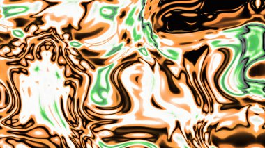 Organik Akış ile Akışkan Mermer Doku, Dalgalı Yapısı ile Soyut Sıvı Desen, Yumuşak Dönüşümlü Erimiş Yüzey Tasarımı, Mermer Efektli Psikedelik Girdap Dokuları