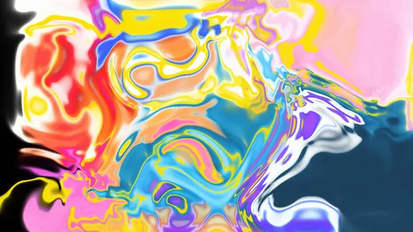 Organik Akış ile Akışkan Mermer Doku, Dalgalı Yapısı ile Soyut Sıvı Desen, Yumuşak Dönüşümlü Erimiş Yüzey Tasarımı, Mermer Efektli Psikedelik Girdap Dokuları