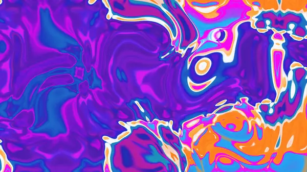 Organik Akış ile Akışkan Mermer Doku, Dalgalı Yapısı ile Soyut Sıvı Desen, Yumuşak Dönüşümlü Erimiş Yüzey Tasarımı, Mermer Efektli Psikedelik Girdap Dokuları