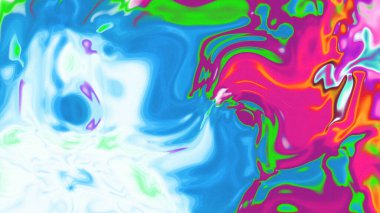 Organik Akış ile Akışkan Mermer Doku, Dalgalı Yapısı ile Soyut Sıvı Desen, Yumuşak Dönüşümlü Erimiş Yüzey Tasarımı, Mermer Efektli Psikedelik Girdap Dokuları