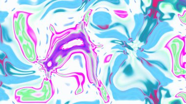 Organik Akış ile Akışkan Mermer Doku, Dalgalı Yapısı ile Soyut Sıvı Desen, Yumuşak Dönüşümlü Erimiş Yüzey Tasarımı, Mermer Efektli Psikedelik Girdap Dokuları