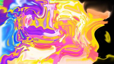 Organik Akış ile Akışkan Mermer Doku, Dalgalı Yapısı ile Soyut Sıvı Desen, Yumuşak Dönüşümlü Erimiş Yüzey Tasarımı, Mermer Efektli Psikedelik Girdap Dokuları