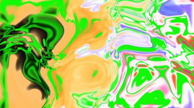 Organik Akış ile Akışkan Mermer Doku, Dalgalı Yapısı ile Soyut Sıvı Desen, Yumuşak Dönüşümlü Erimiş Yüzey Tasarımı, Mermer Efektli Psikedelik Girdap Dokuları