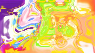 Organik Akış ile Akışkan Mermer Doku, Dalgalı Yapısı ile Soyut Sıvı Desen, Yumuşak Dönüşümlü Erimiş Yüzey Tasarımı, Mermer Efektli Psikedelik Girdap Dokuları