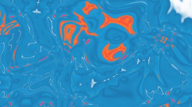 Organik Akış ile Akışkan Mermer Doku, Dalgalı Yapısı ile Soyut Sıvı Desen, Yumuşak Dönüşümlü Erimiş Yüzey Tasarımı, Mermer Efektli Psikedelik Girdap Dokuları