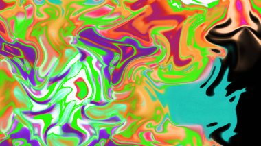 Organik Akış ile Akışkan Mermer Doku, Dalgalı Yapısı ile Soyut Sıvı Desen, Yumuşak Dönüşümlü Erimiş Yüzey Tasarımı, Mermer Efektli Psikedelik Girdap Dokuları