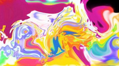 Organik Akış ile Akışkan Mermer Doku, Dalgalı Yapısı ile Soyut Sıvı Desen, Yumuşak Dönüşümlü Erimiş Yüzey Tasarımı, Mermer Efektli Psikedelik Girdap Dokuları