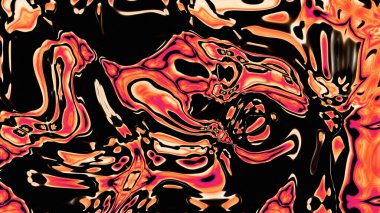 Organik Akış ile Akışkan Mermer Doku, Dalgalı Yapısı ile Soyut Sıvı Desen, Yumuşak Dönüşümlü Erimiş Yüzey Tasarımı, Mermer Efektli Psikedelik Girdap Dokuları