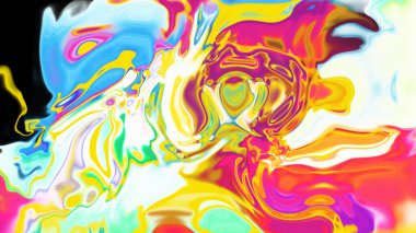 Organik Akış ile Akışkan Mermer Doku, Dalgalı Yapısı ile Soyut Sıvı Desen, Yumuşak Dönüşümlü Erimiş Yüzey Tasarımı, Mermer Efektli Psikedelik Girdap Dokuları