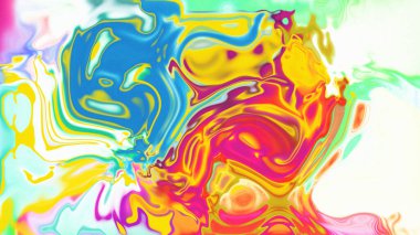 Organik Akış ile Akışkan Mermer Doku, Dalgalı Yapısı ile Soyut Sıvı Desen, Yumuşak Dönüşümlü Erimiş Yüzey Tasarımı, Mermer Efektli Psikedelik Girdap Dokuları