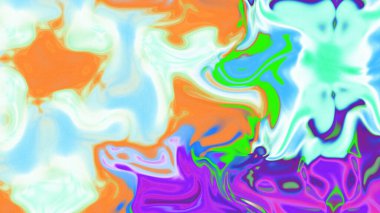 Organik Akış ile Akışkan Mermer Doku, Dalgalı Yapısı ile Soyut Sıvı Desen, Yumuşak Dönüşümlü Erimiş Yüzey Tasarımı, Mermer Efektli Psikedelik Girdap Dokuları