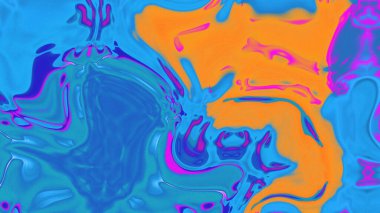 Organik Akış ile Akışkan Mermer Doku, Dalgalı Yapısı ile Soyut Sıvı Desen, Yumuşak Dönüşümlü Erimiş Yüzey Tasarımı, Mermer Efektli Psikedelik Girdap Dokuları