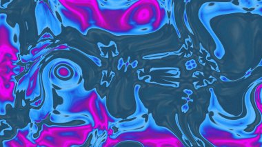 Organik Akış ile Akışkan Mermer Doku, Dalgalı Yapısı ile Soyut Sıvı Desen, Yumuşak Dönüşümlü Erimiş Yüzey Tasarımı, Mermer Efektli Psikedelik Girdap Dokuları