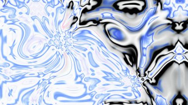 Organik Akış ile Akışkan Mermer Doku, Dalgalı Yapısı ile Soyut Sıvı Desen, Yumuşak Dönüşümlü Erimiş Yüzey Tasarımı, Mermer Efektli Psikedelik Girdap Dokuları