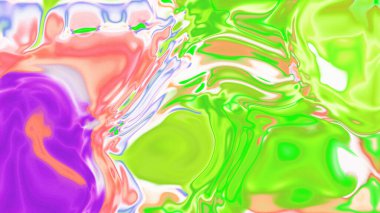 Organik Akış ile Akışkan Mermer Doku, Dalgalı Yapısı ile Soyut Sıvı Desen, Yumuşak Dönüşümlü Erimiş Yüzey Tasarımı, Mermer Efektli Psikedelik Girdap Dokuları