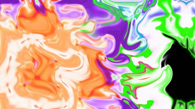 Organik Akış ile Akışkan Mermer Doku, Dalgalı Yapısı ile Soyut Sıvı Desen, Yumuşak Dönüşümlü Erimiş Yüzey Tasarımı, Mermer Efektli Psikedelik Girdap Dokuları