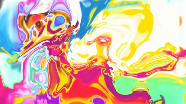 Organik Akış ile Akışkan Mermer Doku, Dalgalı Yapısı ile Soyut Sıvı Desen, Yumuşak Dönüşümlü Erimiş Yüzey Tasarımı, Mermer Efektli Psikedelik Girdap Dokuları