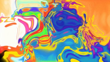 Organik Akış ile Akışkan Mermer Doku, Dalgalı Yapısı ile Soyut Sıvı Desen, Yumuşak Dönüşümlü Erimiş Yüzey Tasarımı, Mermer Efektli Psikedelik Girdap Dokuları