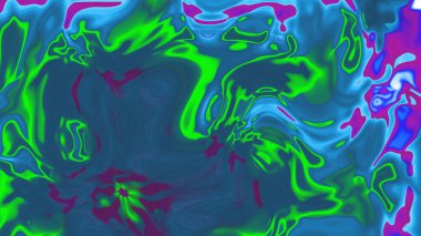 Organik Akış ile Akışkan Mermer Doku, Dalgalı Yapısı ile Soyut Sıvı Desen, Yumuşak Dönüşümlü Erimiş Yüzey Tasarımı, Mermer Efektli Psikedelik Girdap Dokuları