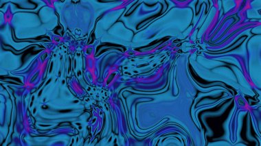 Organik Akış ile Akışkan Mermer Doku, Dalgalı Yapısı ile Soyut Sıvı Desen, Yumuşak Dönüşümlü Erimiş Yüzey Tasarımı, Mermer Efektli Psikedelik Girdap Dokuları