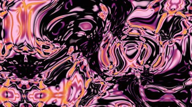 Organik Akış ile Akışkan Mermer Doku, Dalgalı Yapısı ile Soyut Sıvı Desen, Yumuşak Dönüşümlü Erimiş Yüzey Tasarımı, Mermer Efektli Psikedelik Girdap Dokuları