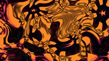 Organik Akış ile Akışkan Mermer Doku, Dalgalı Yapısı ile Soyut Sıvı Desen, Yumuşak Dönüşümlü Erimiş Yüzey Tasarımı, Mermer Efektli Psikedelik Girdap Dokuları