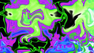 Organik Akış ile Akışkan Mermer Doku, Dalgalı Yapısı ile Soyut Sıvı Desen, Yumuşak Dönüşümlü Erimiş Yüzey Tasarımı, Mermer Efektli Psikedelik Girdap Dokuları